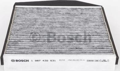 BOSCH 1 987 432 531 - Фильтр воздуха в салоне autosila-amz.com