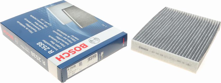 BOSCH 1 987 432 538 - Фильтр воздуха в салоне autosila-amz.com