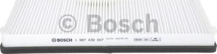 BOSCH 1 987 432 007 - Фильтр воздуха в салоне autosila-amz.com