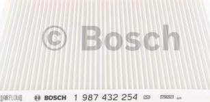 BOSCH 1 987 432 254 - Фильтр воздуха в салоне autosila-amz.com