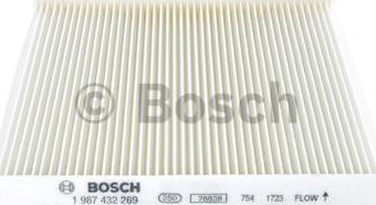 BOSCH 1 987 432 269 - Фильтр воздуха в салоне autosila-amz.com