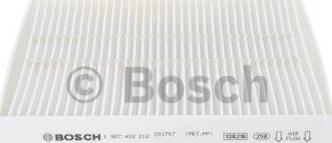 BOSCH 1 987 432 216 - Фильтр воздуха в салоне autosila-amz.com