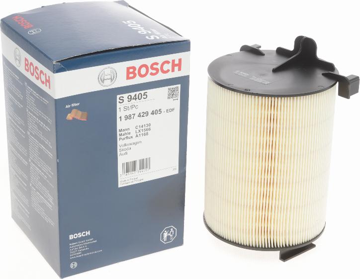 BOSCH 1 987 429 405 - Воздушный фильтр, двигатель autosila-amz.com