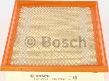 BOSCH 1 987 429 189 - Воздушный фильтр, двигатель autosila-amz.com