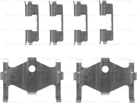 BOSCH 1 987 474 448 - К-т уст. диск торм колодок autosila-amz.com