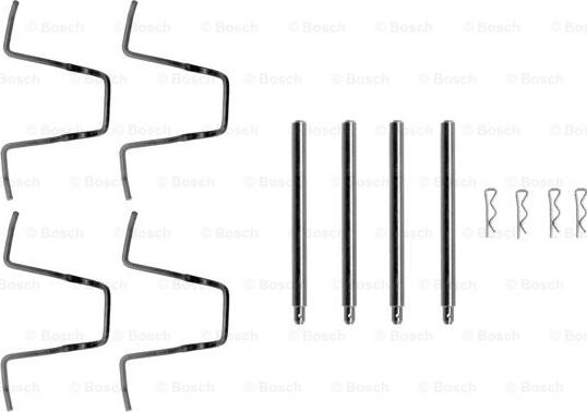 BOSCH 1 987 474 060 - Комплектующие для колодок дискового тормоза autosila-amz.com