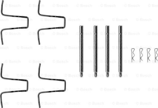 BOSCH 1 987 474 025 - Комплектующие для колодок дискового тормоза autosila-amz.com