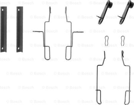 BOSCH 1 987 474 196 - Комплектующие для колодок дискового тормоза autosila-amz.com