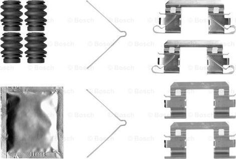 BOSCH 1 987 474 745 - Комплектующие для колодок дискового тормоза autosila-amz.com