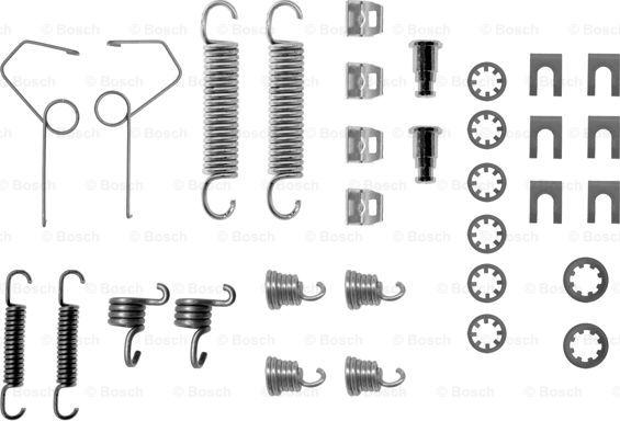 BOSCH 1 987 475 152 - Комплектующие, барабанный тормозной механизм autosila-amz.com