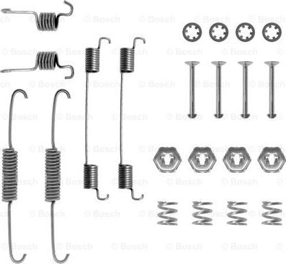 BOSCH 1 987 475 160 - Комплектующие, барабанный тормозной механизм autosila-amz.com