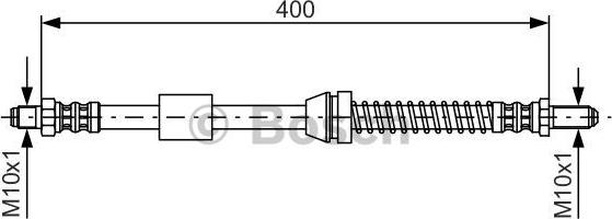 BOSCH 1 987 476 441 - Тормозной шланг autosila-amz.com