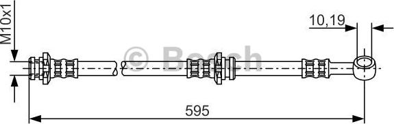 BOSCH 1 987 476 131 - Тормозной шланг autosila-amz.com