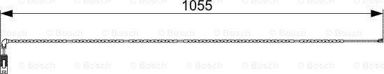 BOSCH 1 987 473 001 - Сигнализатор, износ тормозных колодок autosila-amz.com