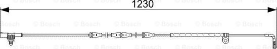 BOSCH 1 987 473 022 - Сигнализатор, износ тормозных колодок autosila-amz.com