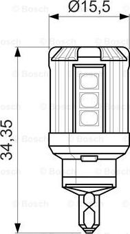 BOSCH 1 987 301 523 - Лампа накаливания, фонарь указателя поворота autosila-amz.com