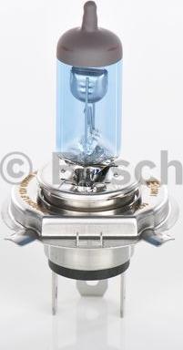 BOSCH 1 987 301 010 - Лампа галогенная блистер 1шт H4 12V 60/55W P43t Xenon Blue (бело-голубой световой поток) autosila-amz.com