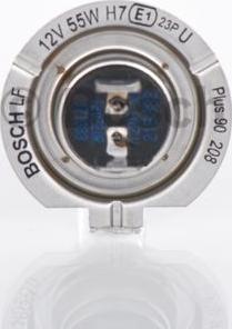 BOSCH 1 987 301 075 - комплект ламп накаливания! 12V 55W, (H7) PLUS 90, +90% света, 2шт\ autosila-amz.com