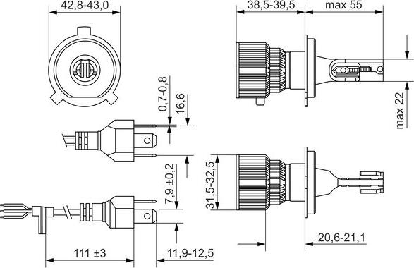 BOSCH 1 987 301 700 - Лампа накаливания, фара дальнего света autosila-amz.com