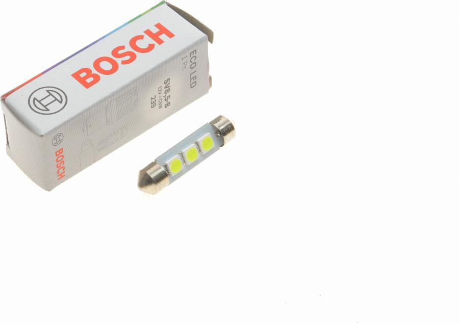 BOSCH 1 987 302 880 - Лампа накаливания, фонарь освещения номерного знака autosila-amz.com