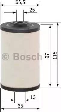 BOSCH 1 457 431 325 - Топливный фильтр autosila-amz.com