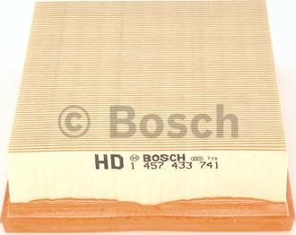 BOSCH 1 457 433 741 - Воздушный фильтр, двигатель autosila-amz.com