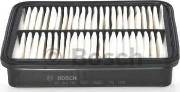 BOSCH 1 457 433 784 - Воздушный фильтр, двигатель autosila-amz.com