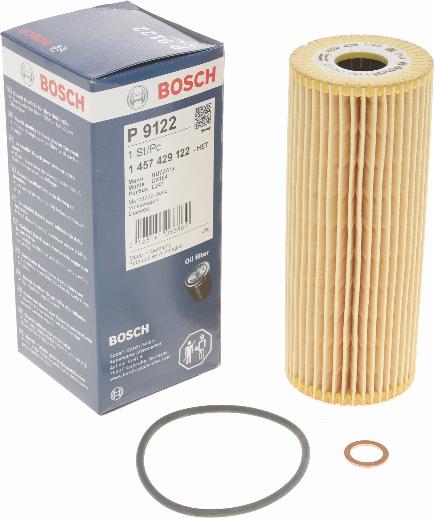 BOSCH 1 457 429 122 - Масляный фильтр autosila-amz.com