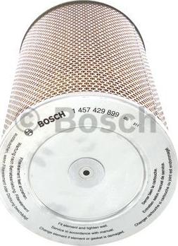 BOSCH 1 457 429 899 - Воздушный фильтр, двигатель autosila-amz.com