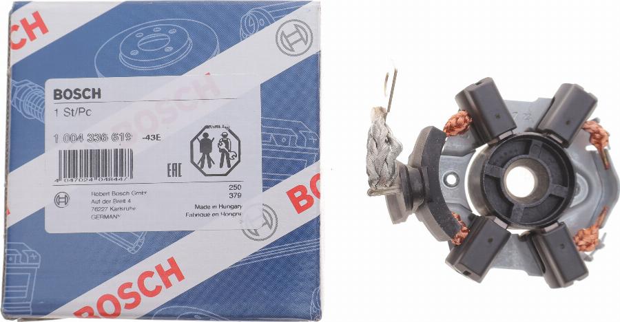 BOSCH 1 004 336 619 - Кронштейн, угольная щетка autosila-amz.com