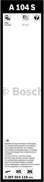 BOSCH 3 397 014 118 - Щетка стеклоочистителя autosila-amz.com