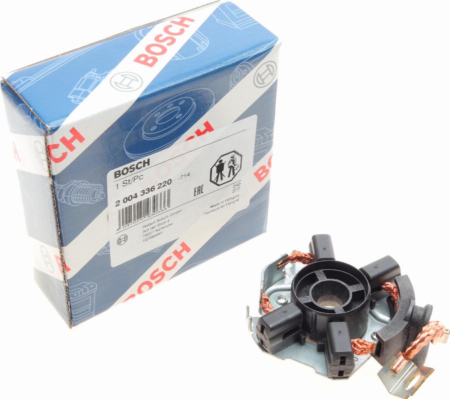 BOSCH 2 004 336 220 - Кронштейн, угольная щетка autosila-amz.com