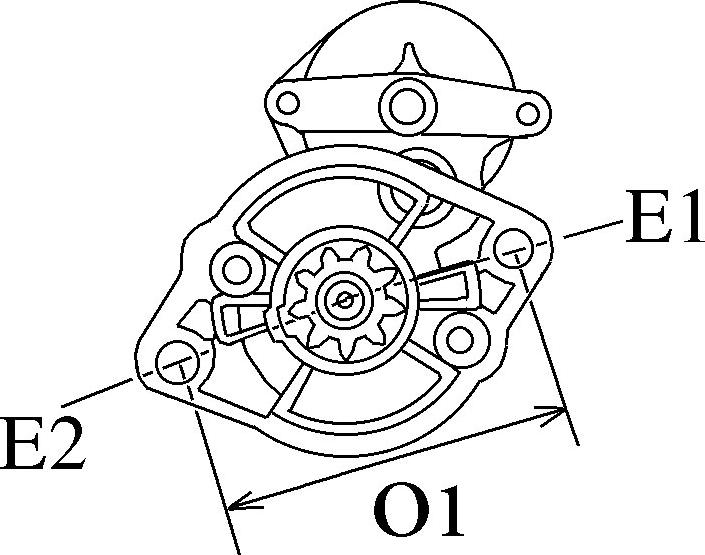 BOSCH F 032 113 132 - Стартер autosila-amz.com