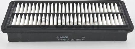 BOSCH F 026 400 421 - Воздушный фильтр, двигатель autosila-amz.com