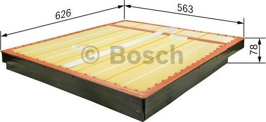 BOSCH F 026 400 094 - Воздушный фильтр, двигатель autosila-amz.com