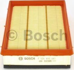 BOSCH F 026 400 041 - Воздушный фильтр, двигатель autosila-amz.com
