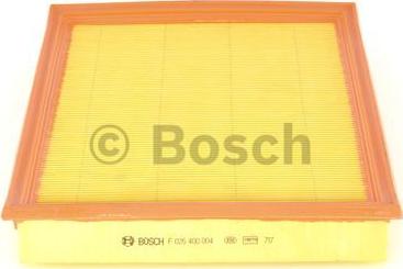 BOSCH F 026 400 004 - Воздушный фильтр, двигатель autosila-amz.com