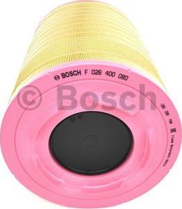 BOSCH F 026 400 080 - Воздушный фильтр, двигатель autosila-amz.com