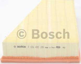 BOSCH F 026 400 109 - Фильтр воздушный FORD Mondeo,Galaxy,S-Max BOSCH autosila-amz.com