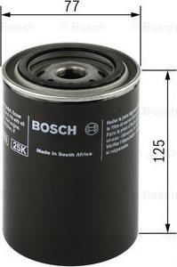 BOSCH F 026 400 392 - Воздушный фильтр, двигатель autosila-amz.com