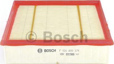 BOSCH F 026 400 379 - Вставка воздушного фильтр autosila-amz.com