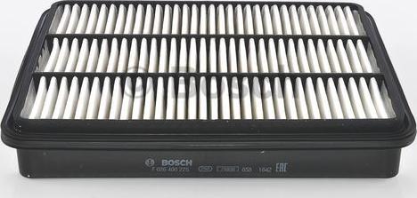 BOSCH F 026 400 225 - Воздушный фильтр, двигатель autosila-amz.com