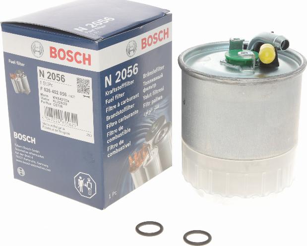 BOSCH F 026 402 056 - Топливный фильтр autosila-amz.com