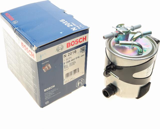 BOSCH F 026 402 016 - Топливный фильтр autosila-amz.com