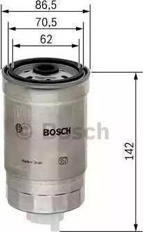 BOSCH F 026 402 010 - Топливный фильтр autosila-amz.com