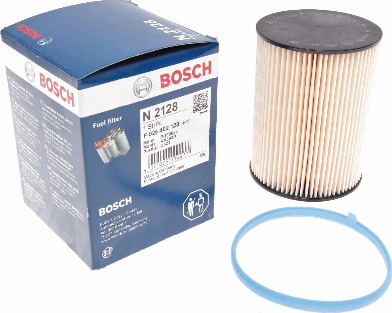 BOSCH F 026 402 128 - Топливный фильтр autosila-amz.com