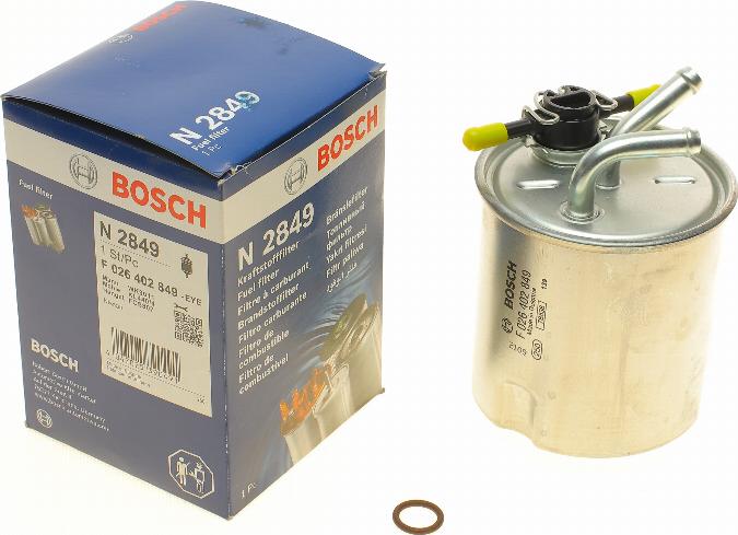 BOSCH F 026 402 849 - Топливный фильтр autosila-amz.com