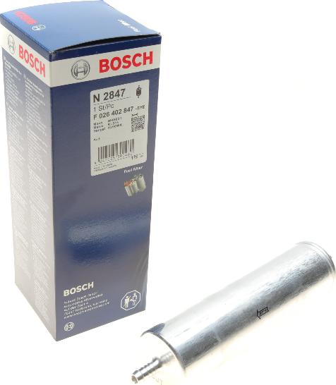 BOSCH F 026 402 847 - Топливный фильтр autosila-amz.com