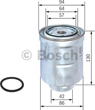 BOSCH F 026 402 830 - Топливный фильтр autosila-amz.com