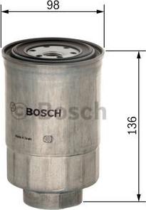 BOSCH F 026 402 831 - Топливный фильтр autosila-amz.com